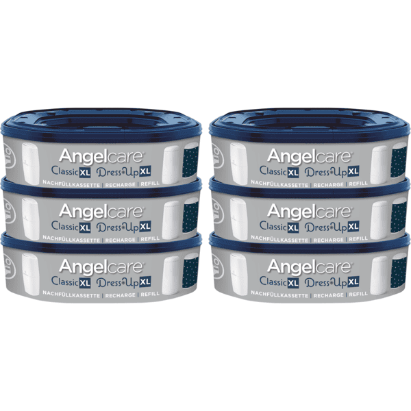 Angelcare® Recambios para contenedor de pañales Dress-Up 6 unidades para 1080 pañales
