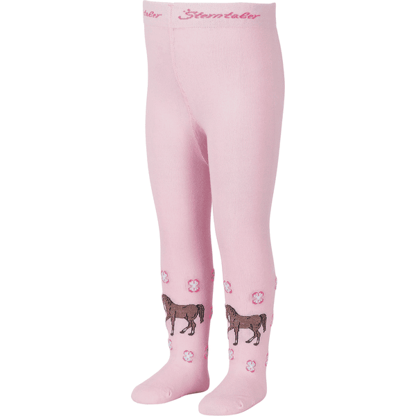 Sterntaler Collants cheval rose