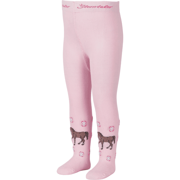Sterntaler Panty paard roze