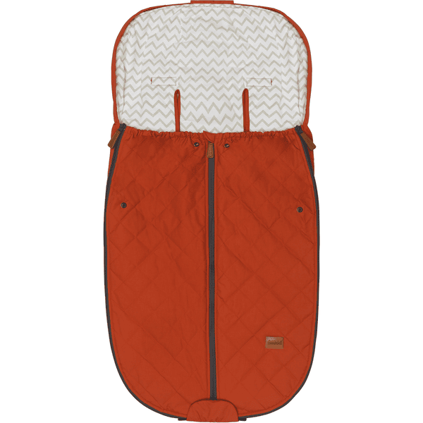 fillikid Sommerfußsack Light Big 100x50 cm paprika