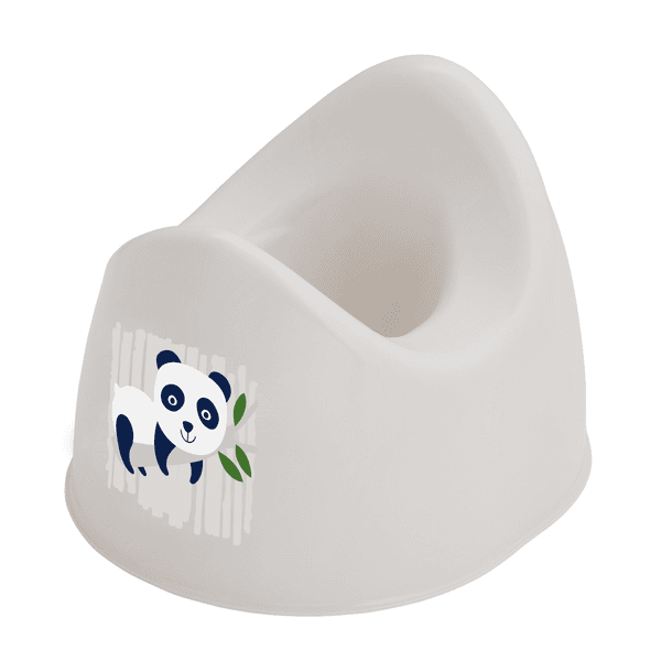 Rotho Babydesign Pot enfant Bio-Line panda crème/blanc