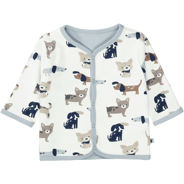 STACCATO Wendejacke offwhite dog gemustert