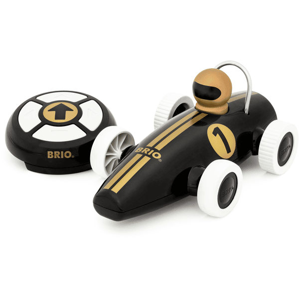 BRIO® Voiture radiocommandée de course noir/doré 30443