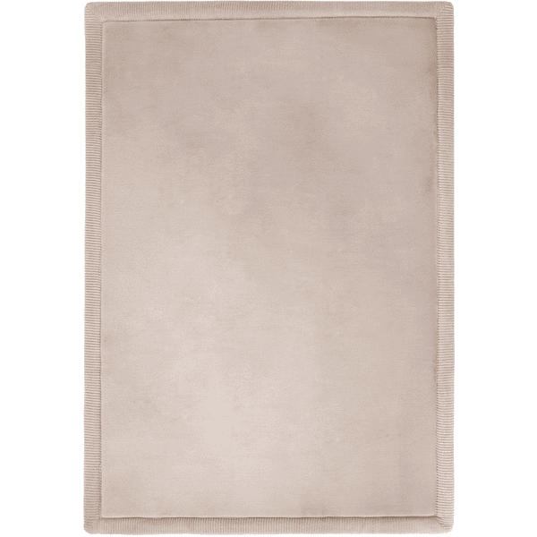 Hakuna Matte Fluwelen speelmat voor baby 280 x 200 cm, beige