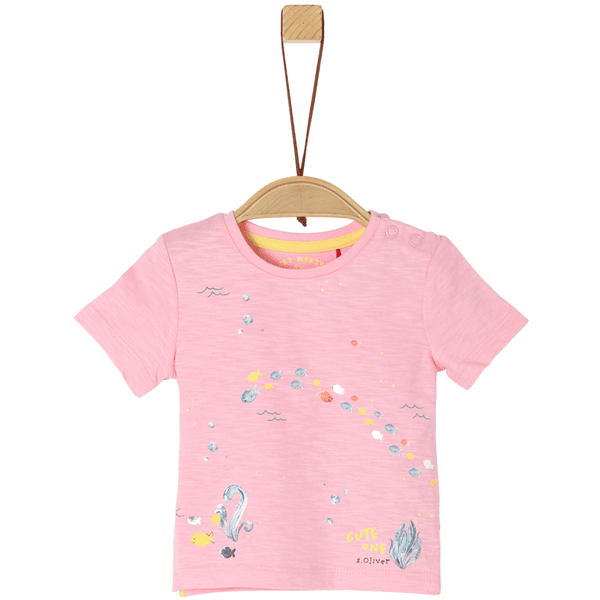 s. Olive r T-shirt light rose