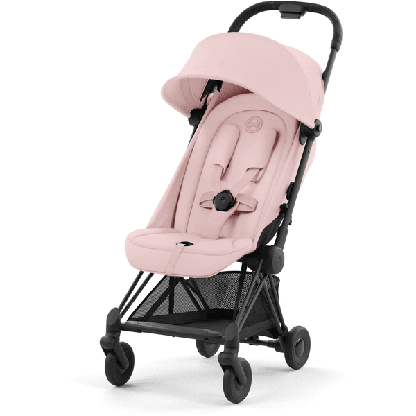 cybex PLATINUM Buggy Coya Matt Black Peach Pink