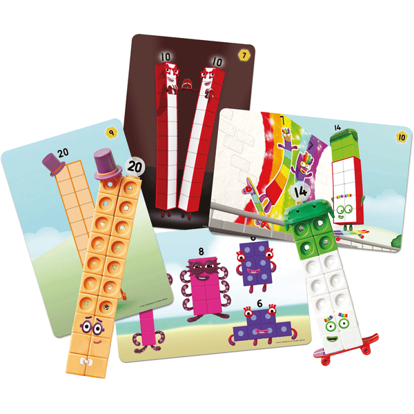 Learning Resources® Mathlink® Cubes Numberblocks 11-20 Activity Set