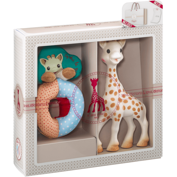 Sophie la girafe en boîte cadeau (18 cm) : Sophie la girafe