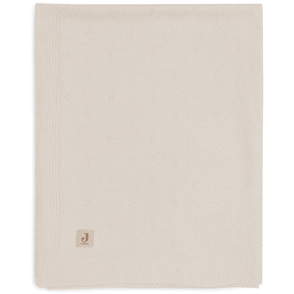 jollein Decke Cosy Knit Ivory 100 x 150cm