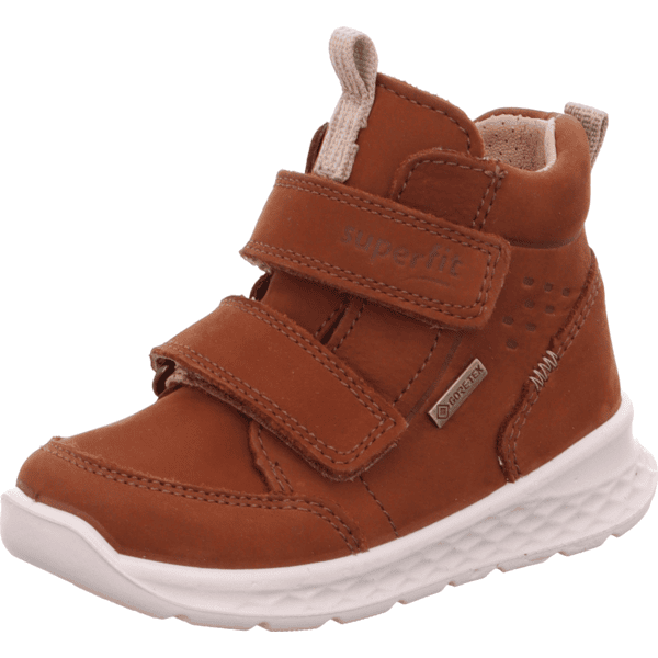 superfit Chaussures basses enfant scratch Breeze brun/beige largeur moyenne