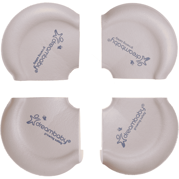 Dreambaby® Bump-Guard® Anstoßschutz Eckenschutz 4 Stück, Grau