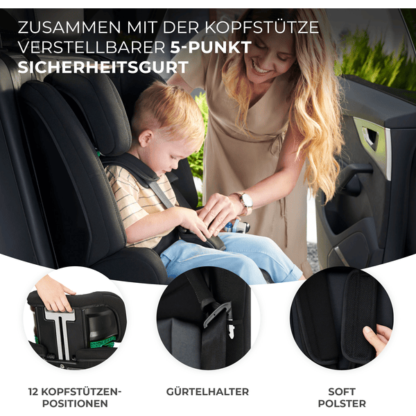 Kinderkraft COMFORT UP I-SIZE 76-150 cm, Silla de coche bebé, Silla coche  para niños