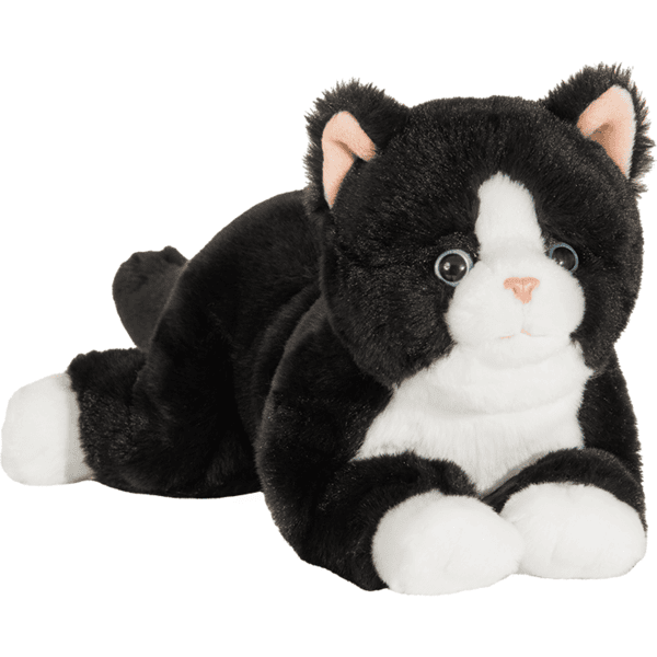 Teddy HERMANN ® Peluche gato negro 30 cm