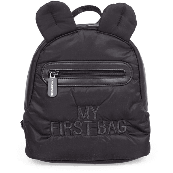 CHILDHOME Kinderrucksack My First Bag gesteppt schwarz