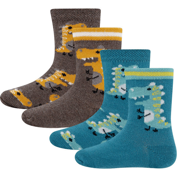 Ewers Socken 4er-Pack Dino