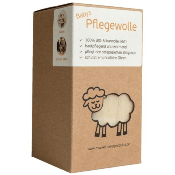 MUCKEL® Pure laine pour soin bébé 50 g