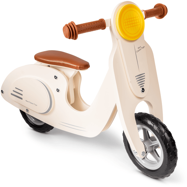 New Classic Toys Draisienne enfant bois crème