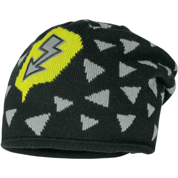 maximo Boys Beanie Pfeil schwarz-griffin