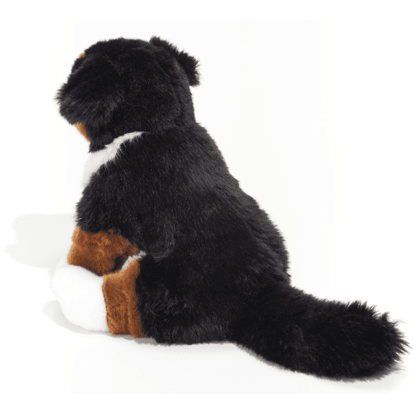Achat peluche chien bouvier bernois noir 10cm. Peluche personnalisée.