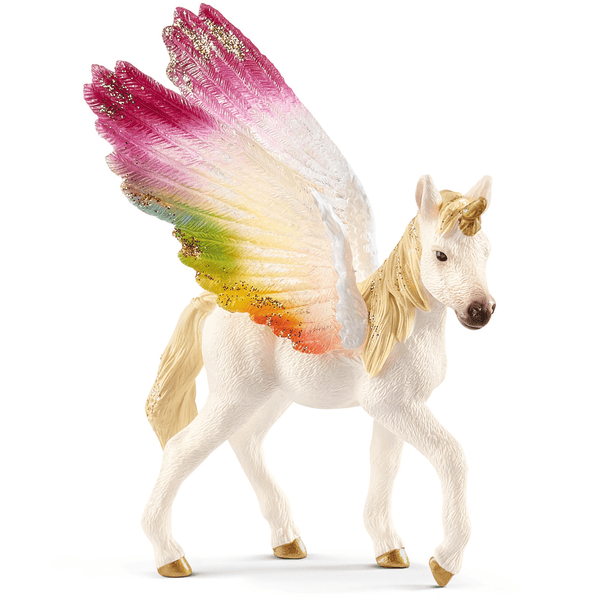 SCHLEICH Unicorno arcobaleno alato 70577