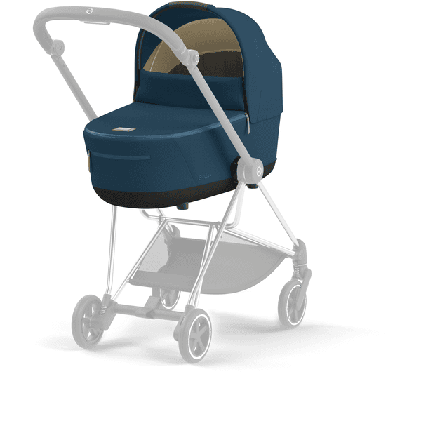 cybex PLATINUM Kinderwagenaufsatz Lux Carry Cot für New Mios Mountain Blue