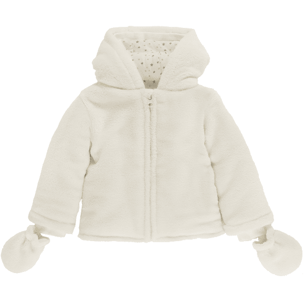 kindsgard Veste enfant peluche bomo blanc