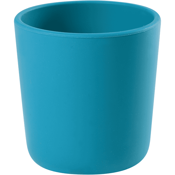 BEABA Bicchiere in silicone, blu