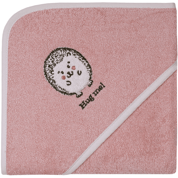 WÖRNER SÜDFROTTIER Badehåndkle med hette pinnsvin rosa