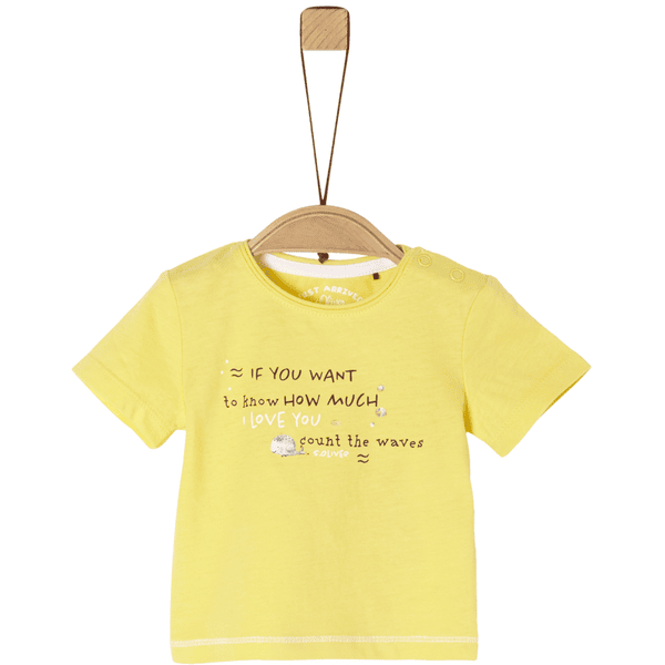 s. Olive r T-shirt light yellow 