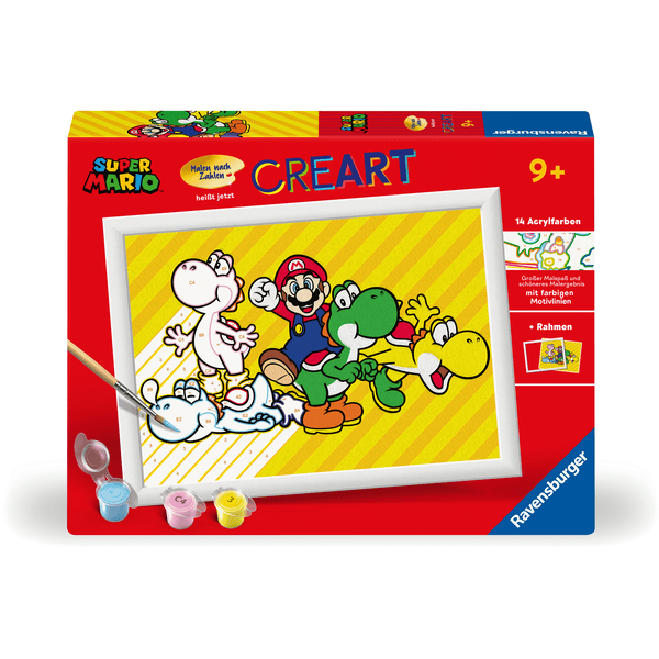 Ravensburger CreArt Maling etter tall - Super Mario