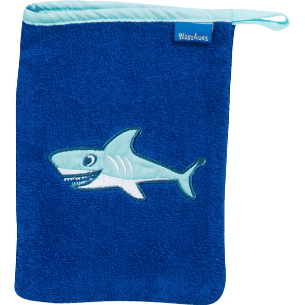 Playshoes Frotte-Waschhandschuh Hai 15x20 cm