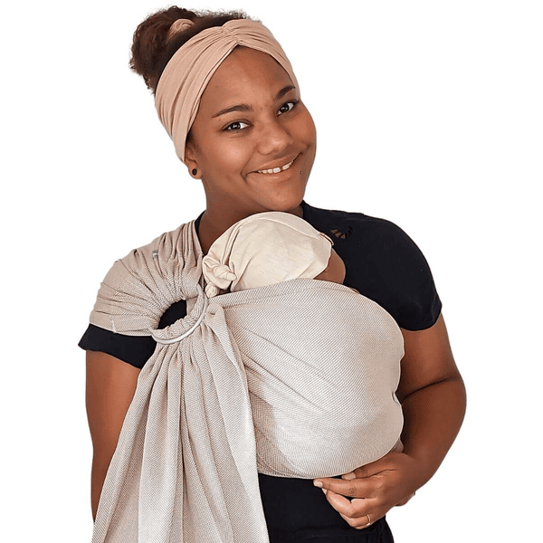 Hoppediz Babytragetuch Ring-Sling kbA Djerba