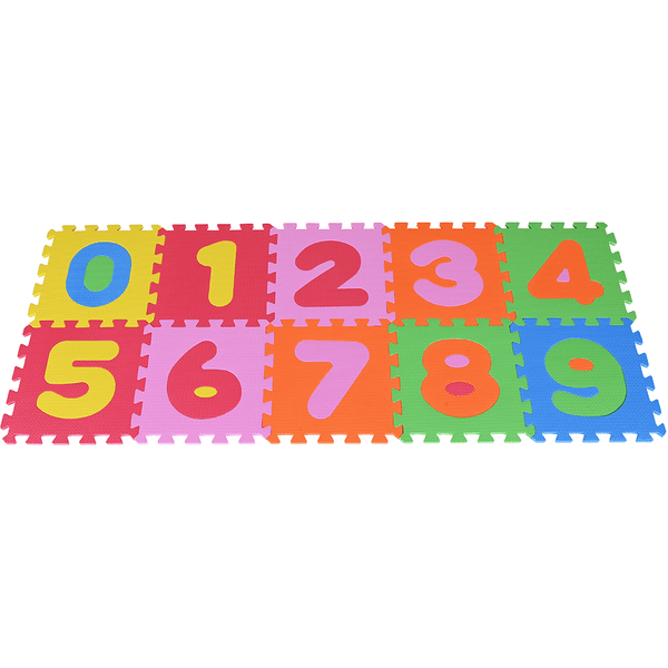 knorr® toys Puzzelmat Getallen 0-9, 10 delig