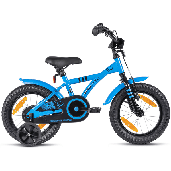 PROMETHEUS BICYCLES ® Bicicleta para niños de 12 en blanco y