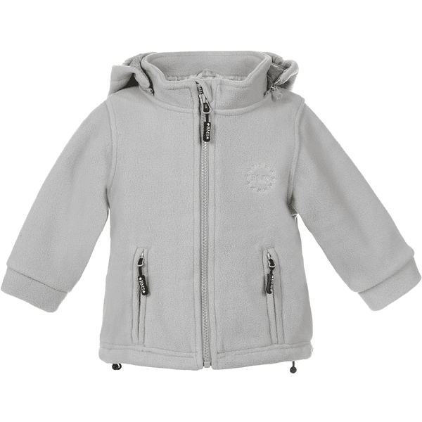 BMS Hupullinen takki Clima-Fleece hopeanharmaa