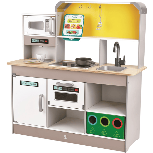 Hape Cucina giocattolo Deluxe con forno a microonde