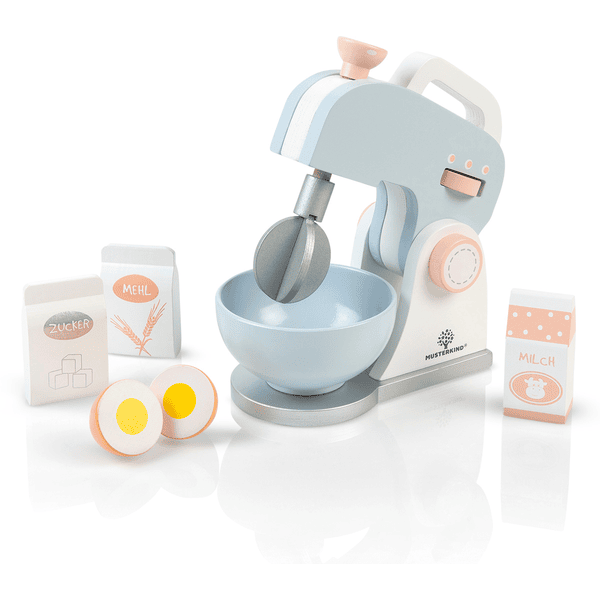 MUSTERKIND® Mixer-Sæt Olea, hvid / grå / blå