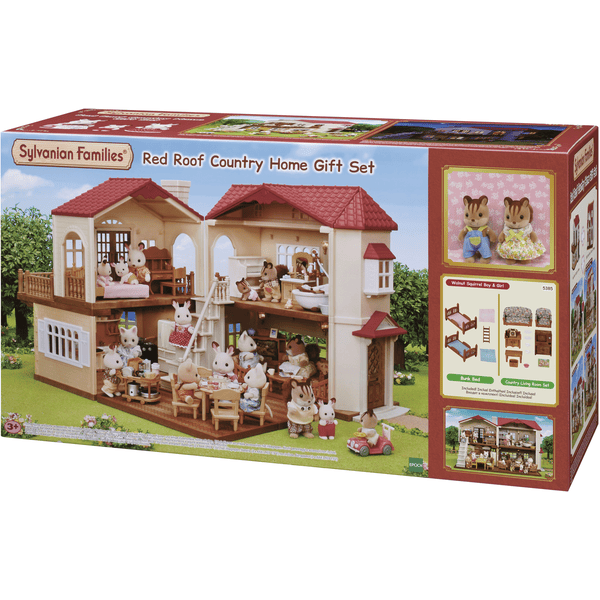 Sylvanian Families® Figurine grande maison éclairée écureuil roux 5385