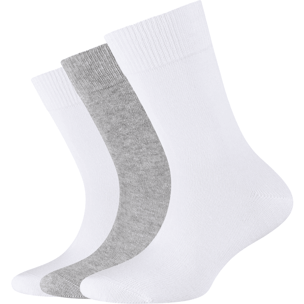 Camano Socks hvid 3-pak økologisk cotton 