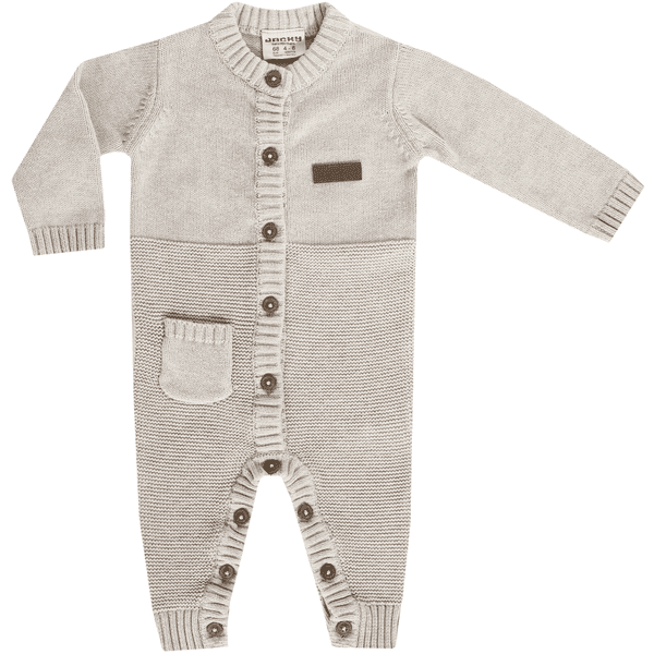 JACKY Strick-Overall BABY ON TOUR beige melange 