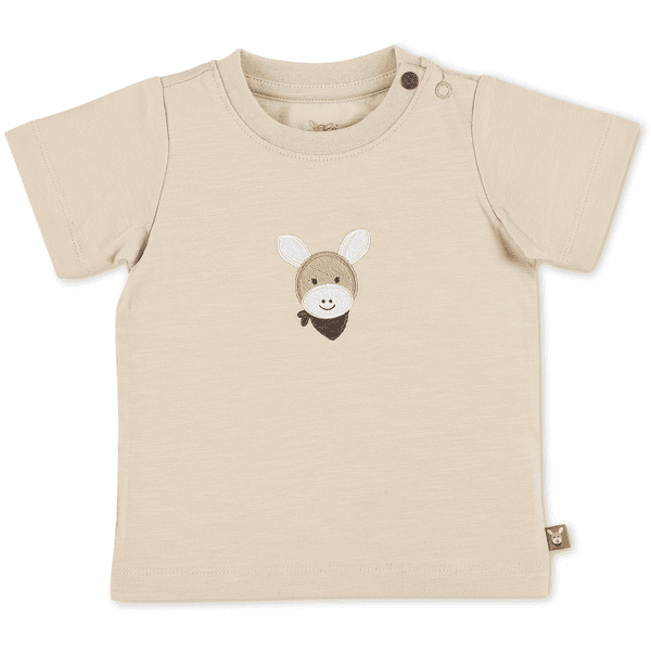 Sterntaler Kurzarm-Shirt Esel Emmi beige 