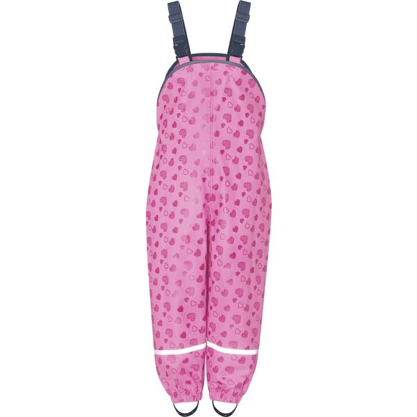 Playshoes Regenhose Herzchen pink