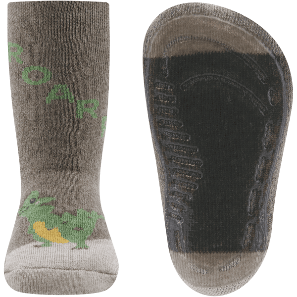 Ewers Calzini Stopper Softstep Dino marrone medio melange