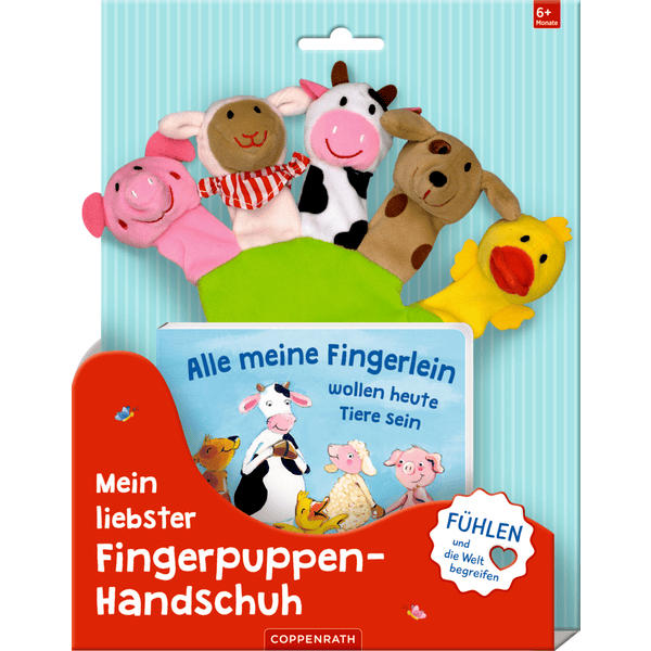 Coppenrath Fingerpuppen-Hand-Set: Alle meine Fingerlein... 