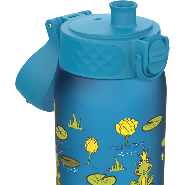 Botella de agua para niños a prueba de fugas Ion8, sin BPA, azul
