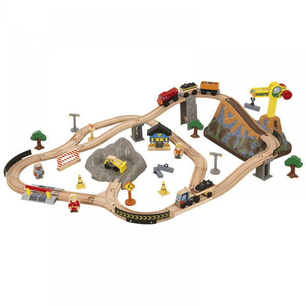 Kidkraft® Tågbana - Bucket Top Construction Train Set