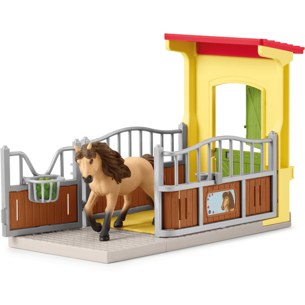 schleich® Ponybox mit Islandpferd Hengst 42609