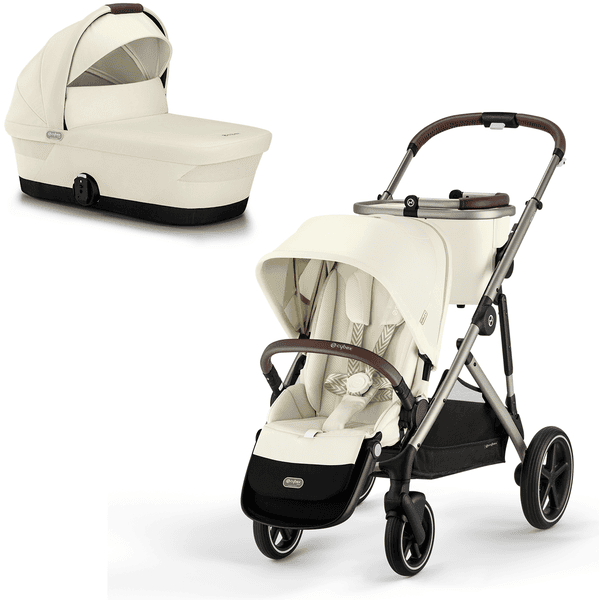 cybex GOLD Yhdistelmävaunut Gazelle S Taupe Seashell Beige