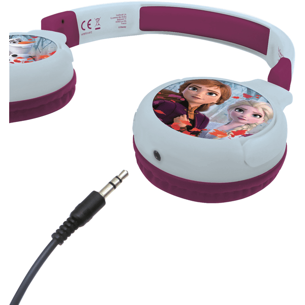 Mikrofon mit Eiskönigin Disney Kinder 2-in-1-Bluetooth-Kopfhörer LEXIBOOK für integriertem Die