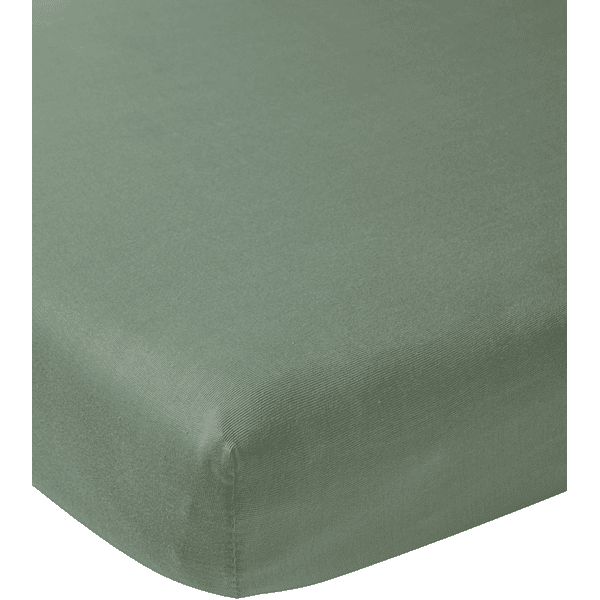 Meyco Forest Green Jersey hoeslaken 140 x 200 cm